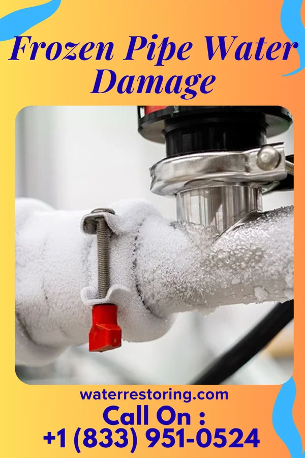 Frozen Pipe Water Damage in Pocono Springs, PA